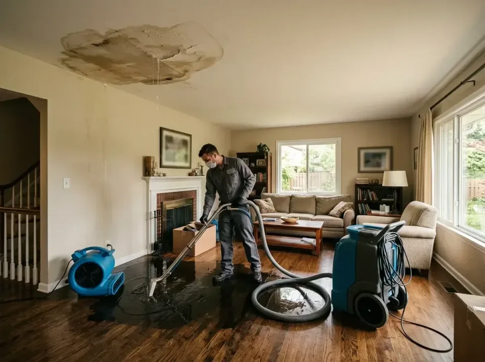 attic-pipe-burst-ceiling-drip-008 — frequently asked questions, Water Damage Restoration & Carpet Care in Hamtramck, MI